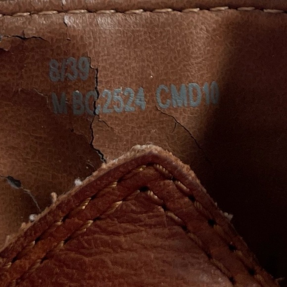 Born Leather Slip On Clogs Heels Mules Women’s Size 8/39 Solid Brown Casual - Picture 8 of 8